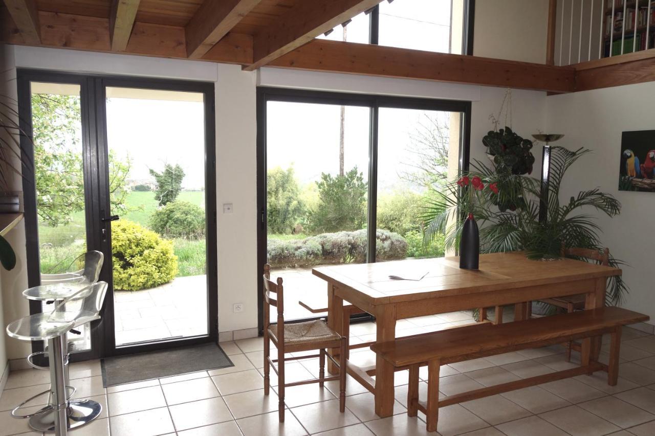 Maison Sur La Colline Cheminee Wifi Proche Thermes Aubin  Exteriér fotografie