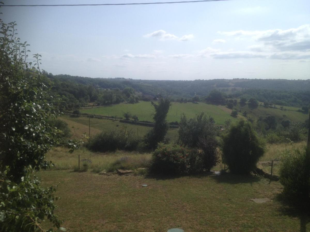 Maison Sur La Colline Cheminee Wifi Proche Thermes Aubin  Exteriér fotografie